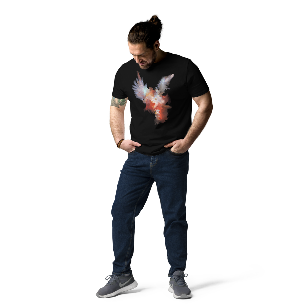 Time Between Album Cover (Unisex Organic Cotton T-Shirt)