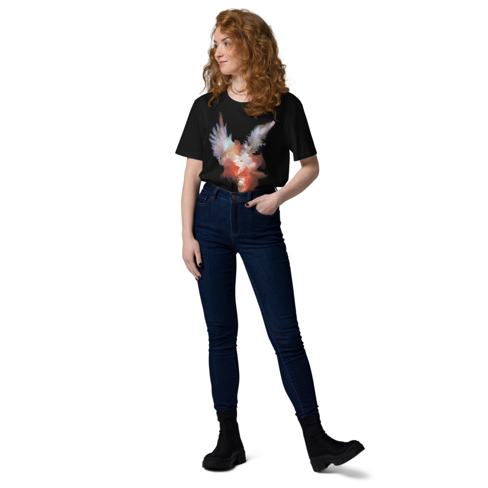 Time Between Album Cover (Unisex Organic Cotton T-Shirt)